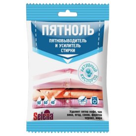 Пятновыводитель СЕЛЕНА  Пятноль, усилитель стирки 90г