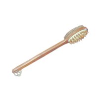 Щетка двусторонняя с импульсным массажером сосна