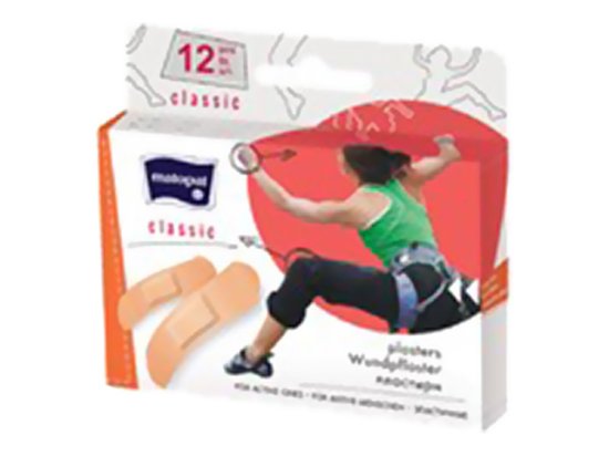 Пластыри MATOPAT Classic 12шт/уп.
