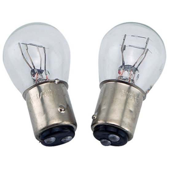 Лампа накаливания AUTO STANDART P21/5W BAY15d 12V 2шт