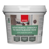 Шпатлевка готовая NEOMID безусадочная 1,4кг, арт.Н-Шпат-пена/1,4