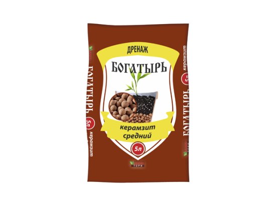 Дренаж ЛАМАТОРФ Богатырь керамзитовый 10-20мм 5л