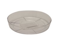 Поддон пластиковый d12см прозрачный