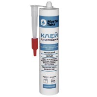 Клей-шпатлевка MASTERTEKS акриловый 400г белый картридж, арт.9752867