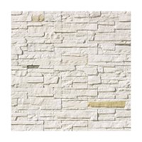 Плитка интерьерная гипсовая MONTE ALBA Каскад Рейндж белая