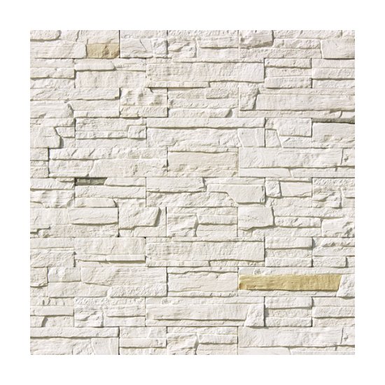 Плитка интерьерная гипсовая MONTE ALBA Каскад Рейндж белая