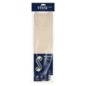 Мочалка VIVAL хлопковая прямоугольная