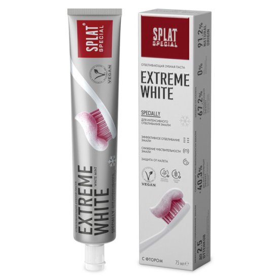Паста зубная SPLAT Special Extreme White 75мл