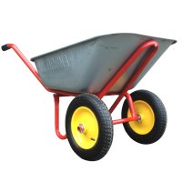 Тачка строительная двухколёсная KORONA 110л до 240кг