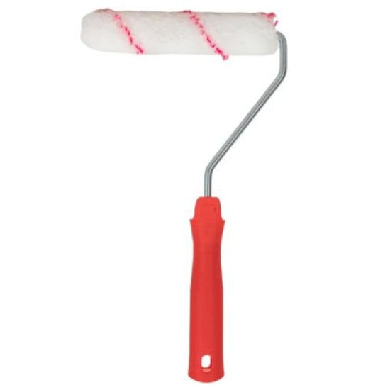 Валик с ручкой полиэстер 150мм ворс 12мм отв.6мм, арт.400-150