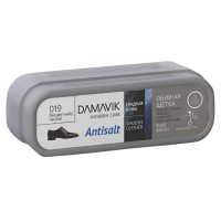 Губка для обуви DАМАVIК Antisalt, бесцветная, для гладкой кожи