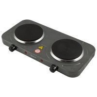 Плитка электрическая HOMESTAR HS-1104 2000Вт 2 конф. чугун