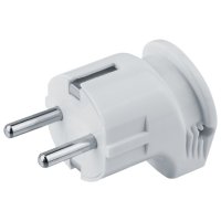 Вилка угловая NAVIGATOR NCA-PL04 16A E-WH с/з белая