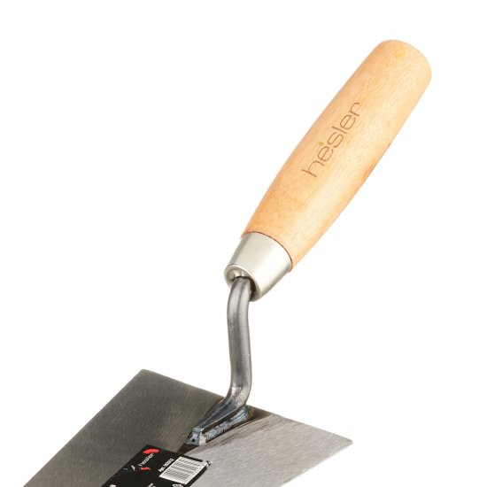 Кельма бетонщика Hesler/Wenzo 200 мм с деревянной ручкой
