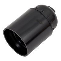 Патрон DORI E27 карболитовый черный