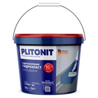 Гидроизоляция PLITONIT ГидроЭласт полимерная 14кг, арт. Н007016