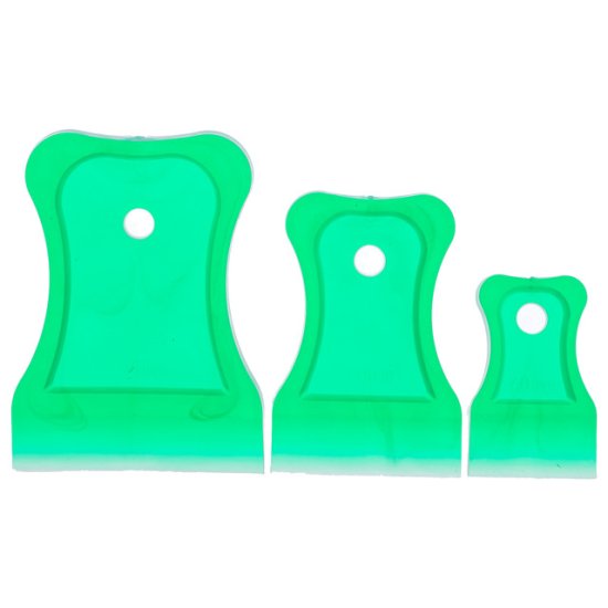 Набор шпателей 3шт силикон 40/60/80мм, арт.1209003