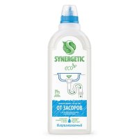 Средство чистящее SYNERGETIC для удаления засоров в трубах жидкость 1л