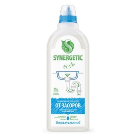 Средство чистящее SYNERGETIC для удаления засоров в трубах жидкость 1л