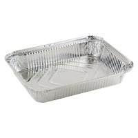 Форма для выпечки MALLONY Фольга/Lamina 22,5х17,7х4,5см прямоугольная алюм. фольга