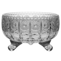 Салатник CRYSTAL BOHEMIA 500PK 12,5см 0,4л на ножках хрусталь