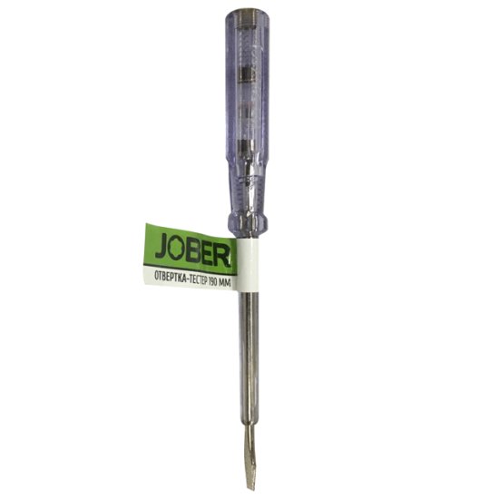 Отвертка-тестер Jober 190мм