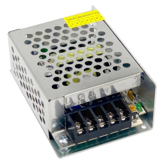 Блок питания DE FRAN LED DFB 12В 36Вт 3A AC/DC IP20 сетка металл
