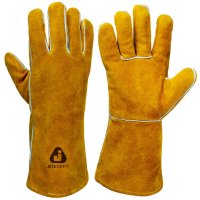 Краги спилковые Jeta Safety пятипалые на подкладке JWK301-XL