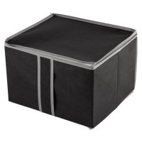 Коробка для хранения РЫЖИЙ КОТ Black 35х30х25см спанбонд черный