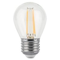 Лампа филаментная GAUSS 9Вт Е27 LED 680Лм 2700К G45 шар