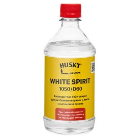Уайт-спирит высокоочищенный HUSKY WHITE SPIRIT 1050/D60  0,5л, арт.32019