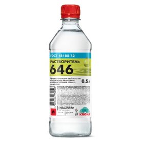 Растворитель 646 KRONA 0,25л, арт.66230034
