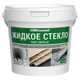 Стекло жидкое  BITUMAST  1,5 кг, арт.4607952900530