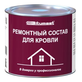 Состав ремонтный для кровли BITUMAST 2 л/1.8 кг, арт.4607952900356