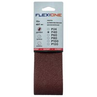 Лента шлифовальная FLEXIONE Expert 75x457мм P40 3шт