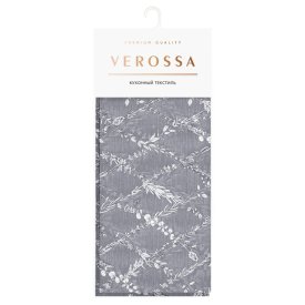 Комплект салфеток VEROSSA 45х45см 2шт серый, арт.765910