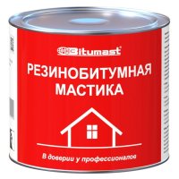 Мастика BITUMAST резинобитумная 2л, арт.ЭК000003018