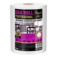 Салфетки в рулоне HOUSE LUX Giga Roll 220шт 20х25см