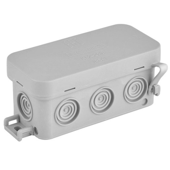 Коробка распределительная BYLECTRICA 104х55х430мм IP54 серый