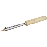 Паяльник ОНЛАЙТ 90 224 OSE-Pes06-40W-KP 40Вт конус прямой деревянная ручка