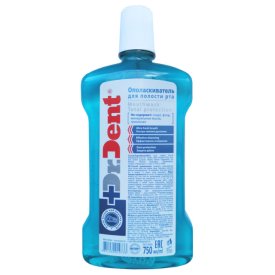 Ополаскиватель для полости рта DR.DENT Total Protection 750мл