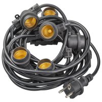 Светильник ландшафтный белт-лайт 40 NAVIGATOR 10м Е27 черный