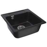 Мойка GRANFEST QUARZ 48 480х480мм черный