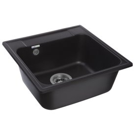 Мойка GRANFEST QUARZ 48 480х480мм черный