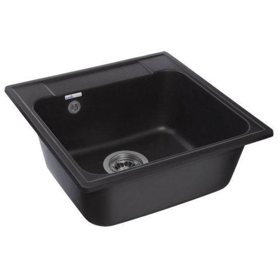 Мойка GRANFEST QUARZ 48 480х480мм черный