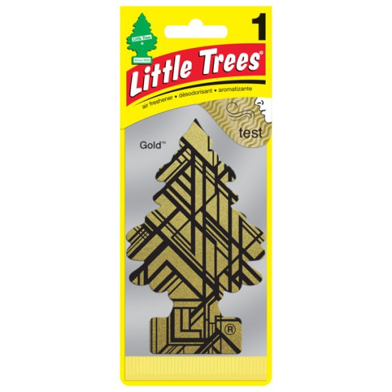 Ароматизатор LITTLE TREES Ёлочка Gold