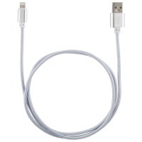 Кабель USB 2.0-lightning ENERGY ET-29-2 2,0м серебристый