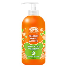 Мыло жидкое МЕЧТА Baby Herbs&Oils Ромашка 500мл