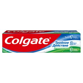 Паста зубная COLGATE Тройное действие Мята 100мл
