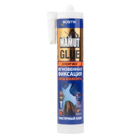 Клей монтажный BOSTIK MAMUT GLUE гибридный белый 432г, арт.638300